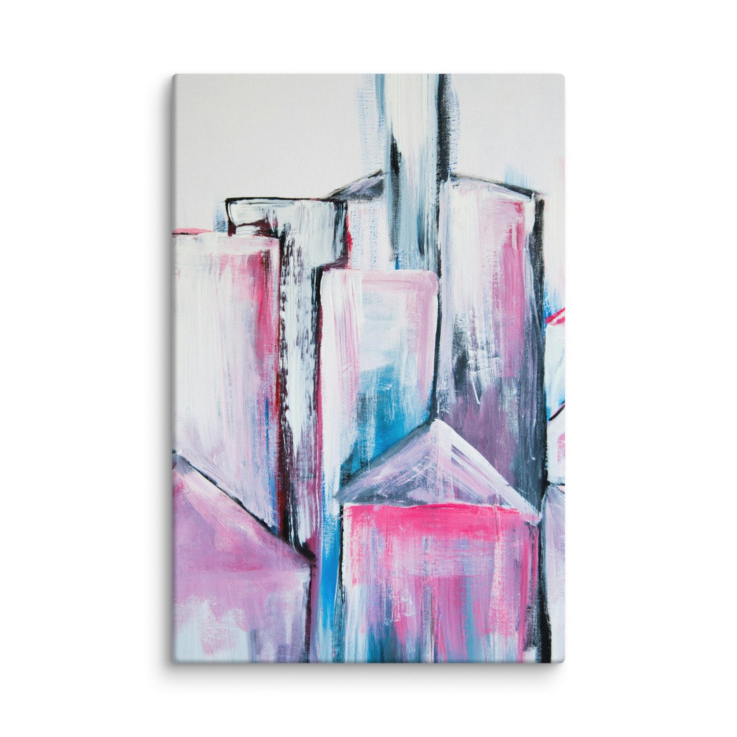 Canvas Abstract House