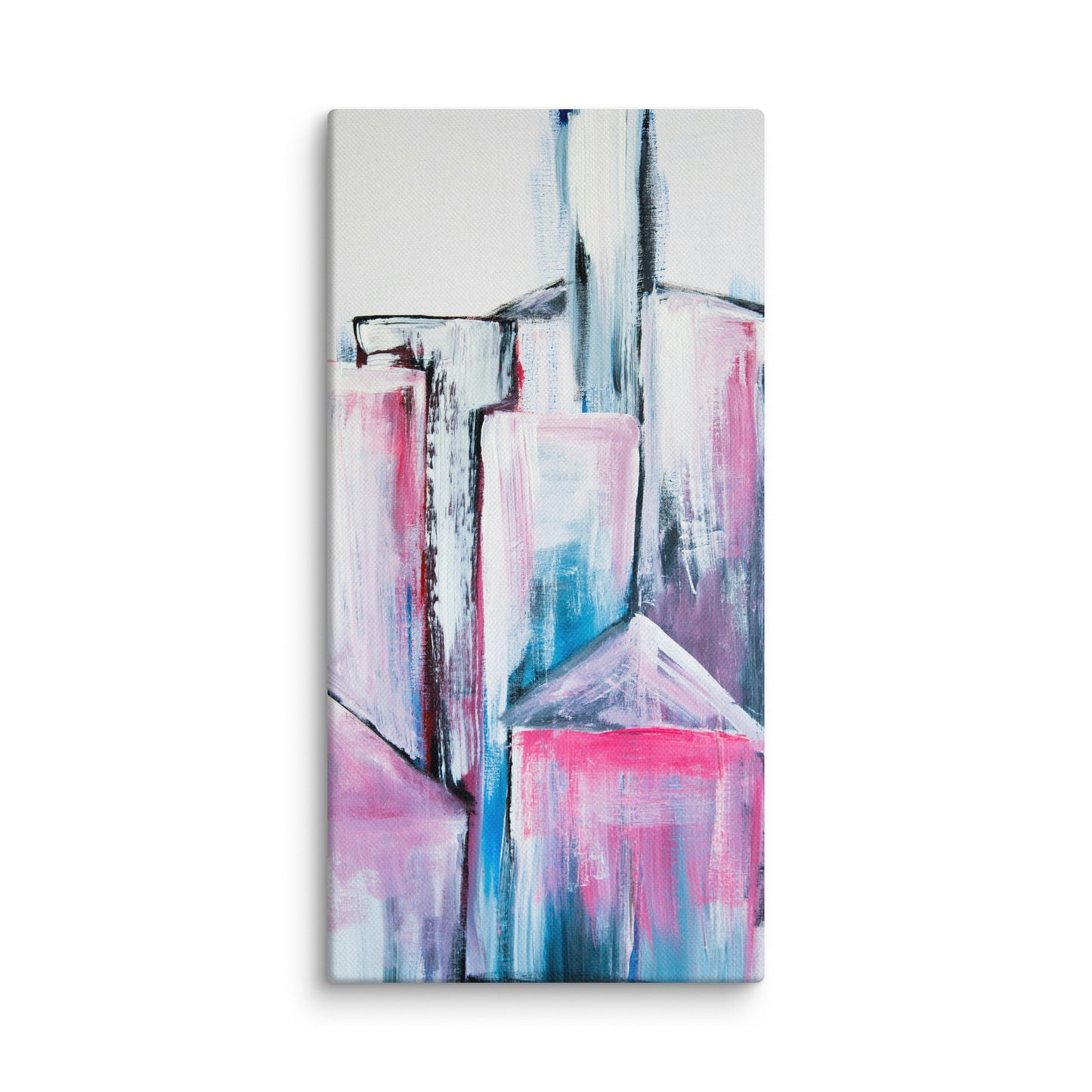 Canvas Abstract House