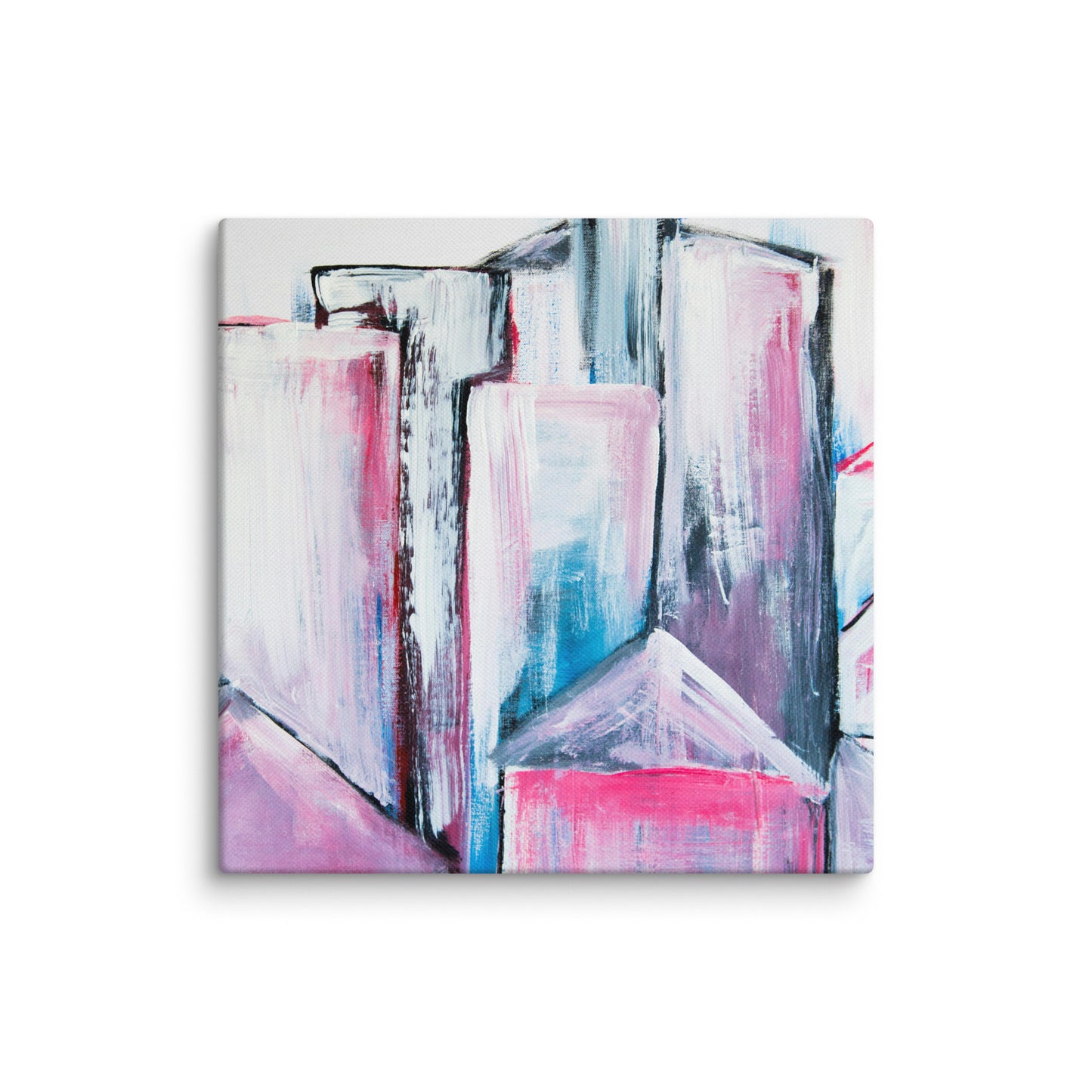 Canvas Abstract House