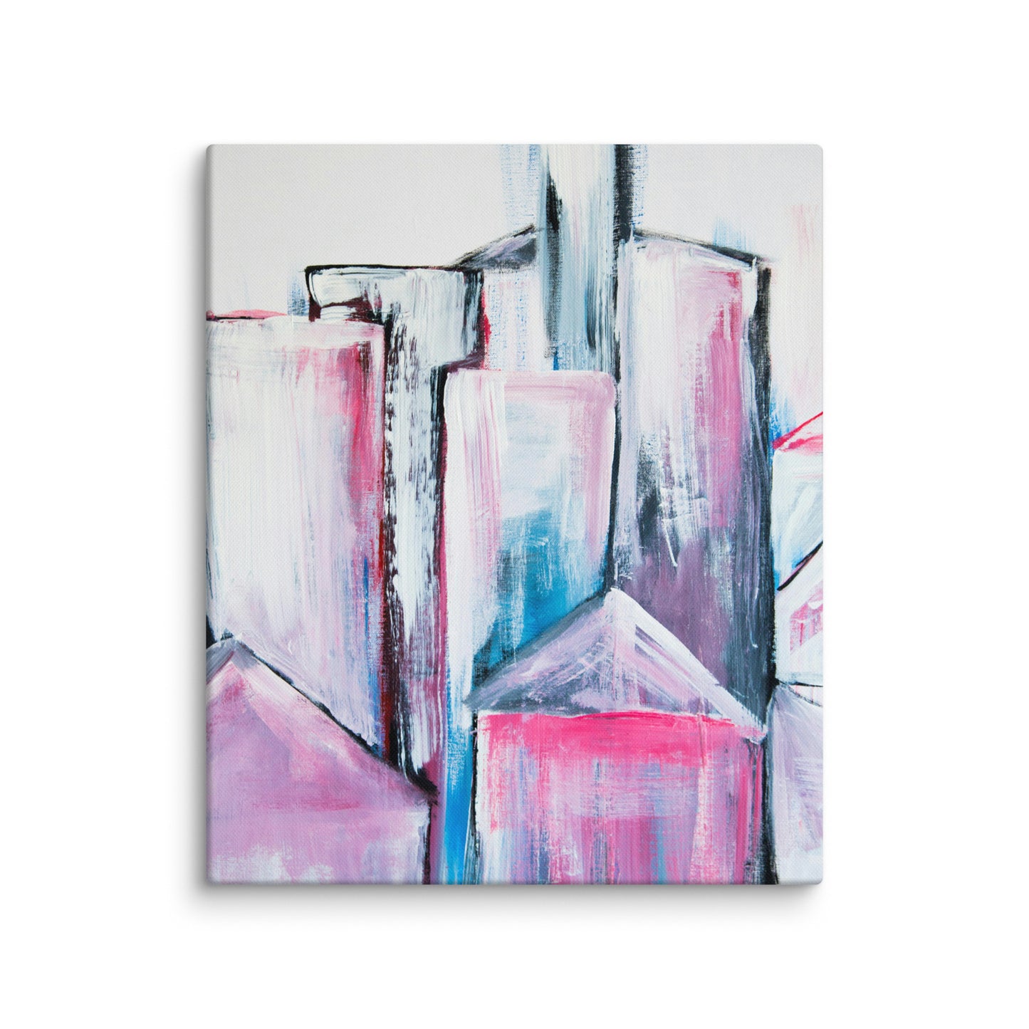 Canvas Abstract House