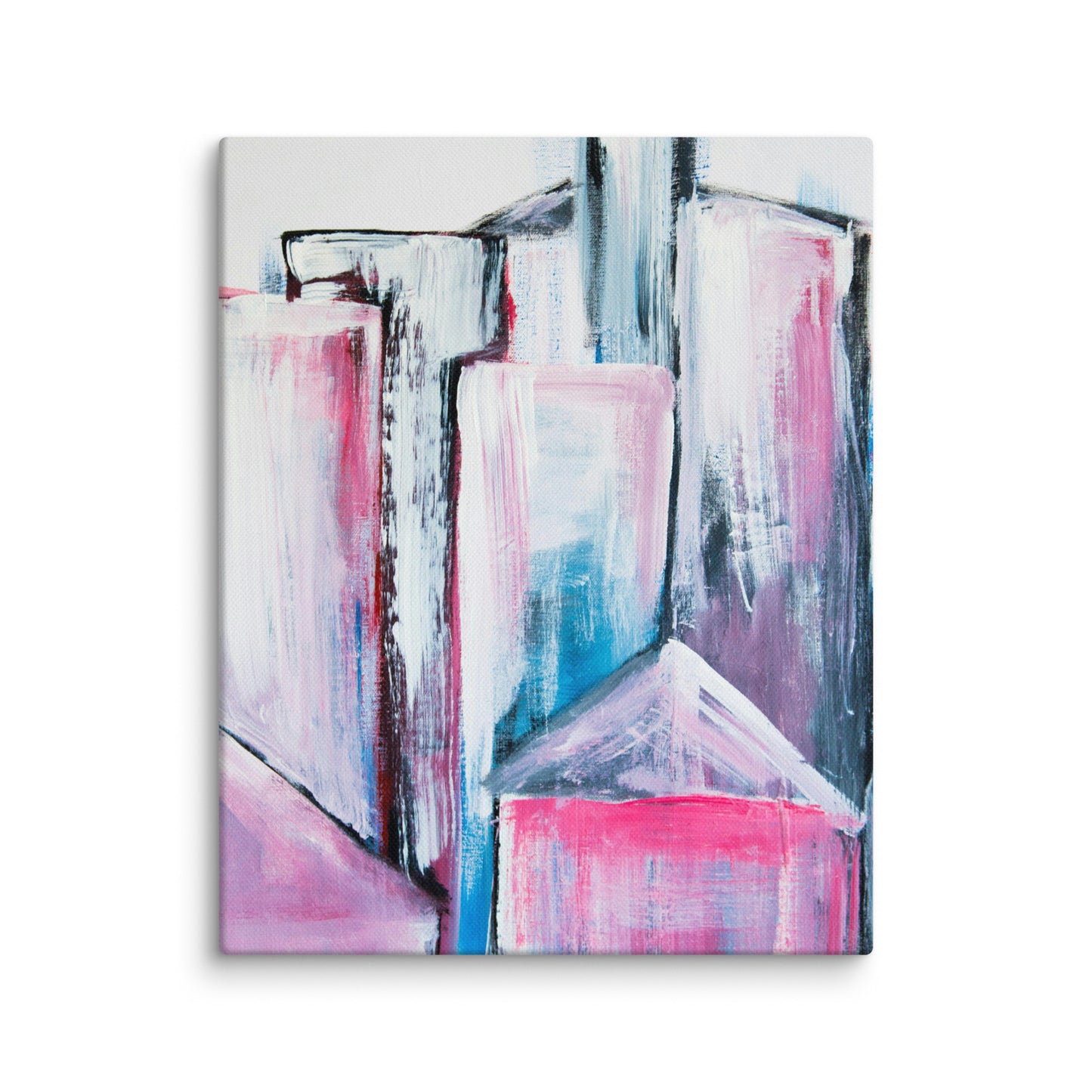 Canvas Abstract House