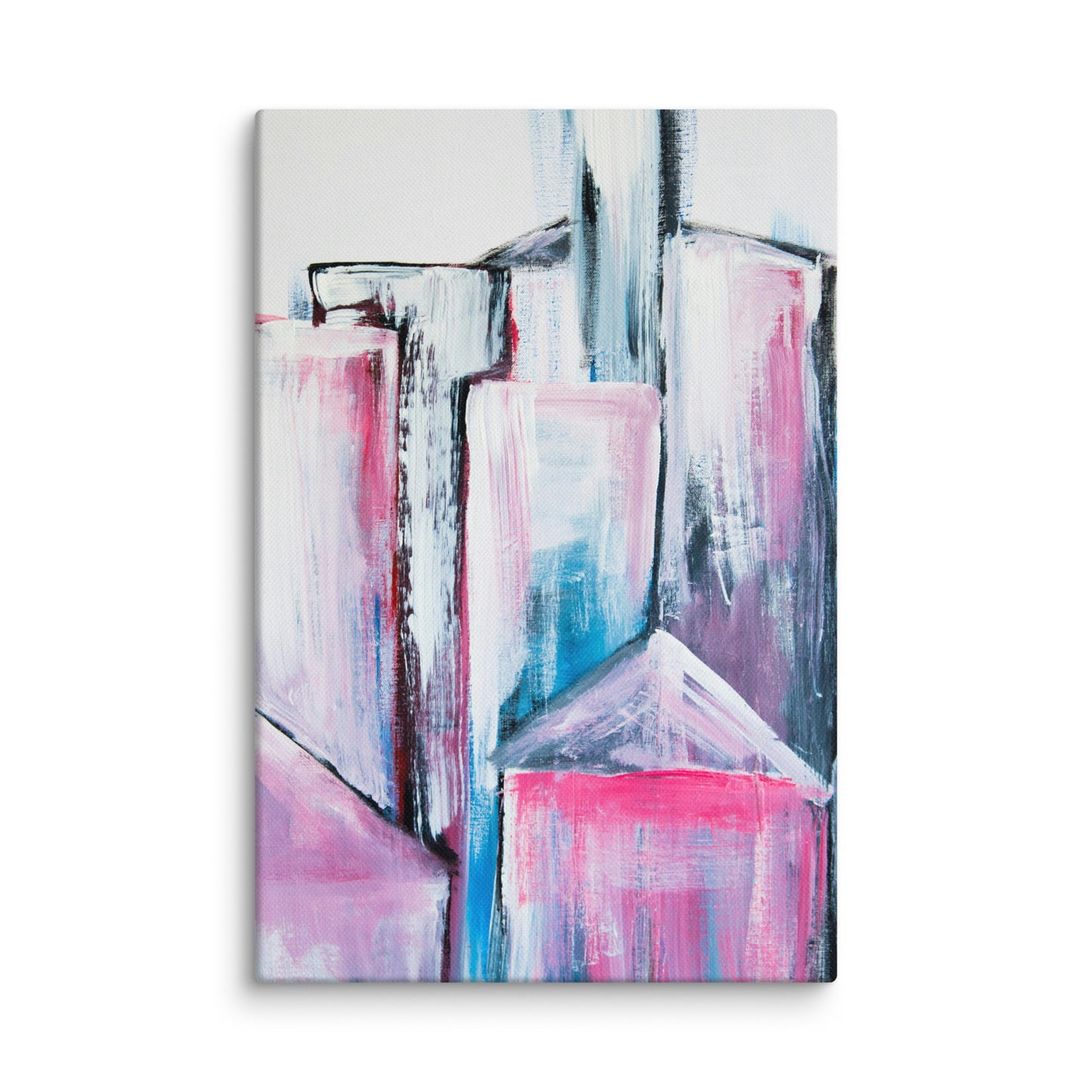 Canvas Abstract House