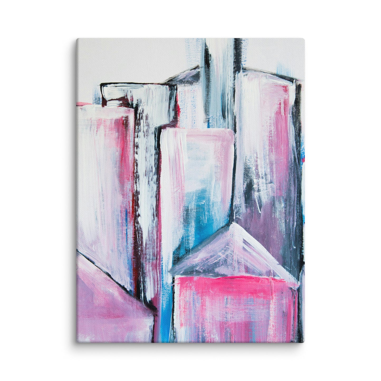 Canvas Abstract House